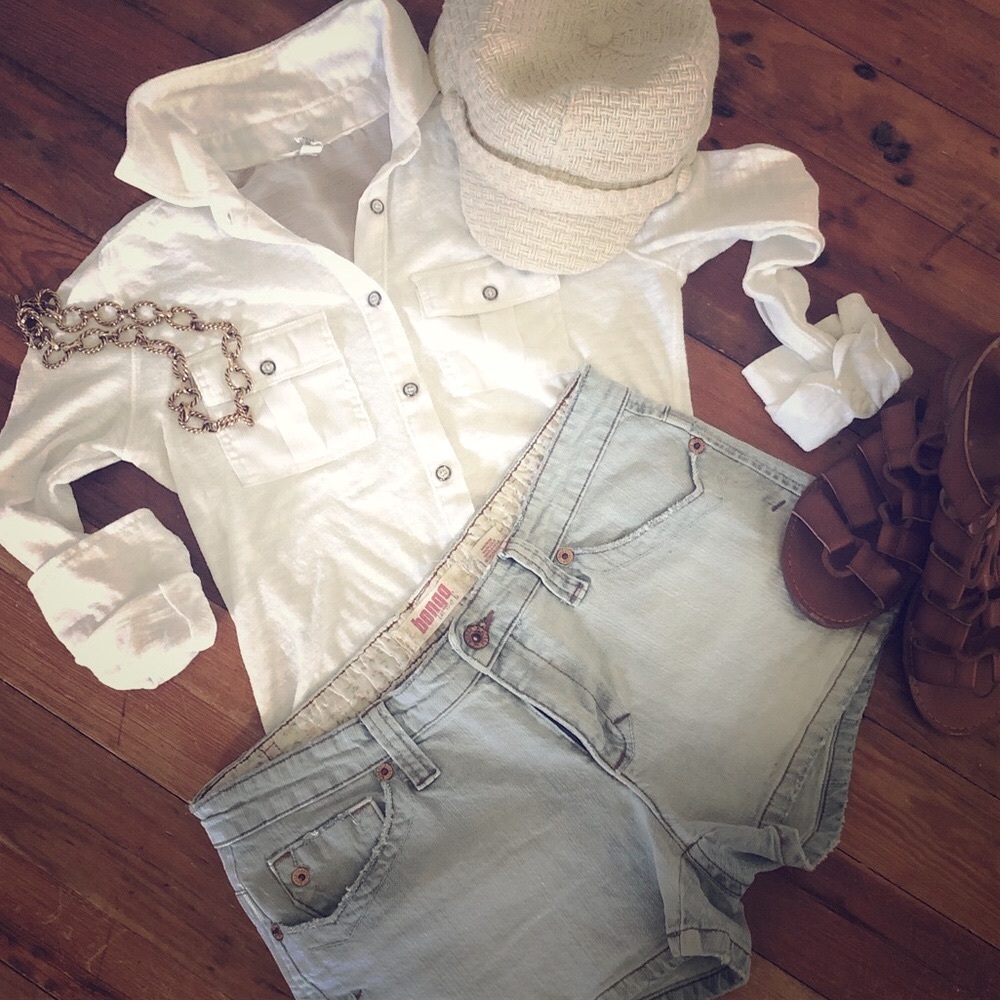 BONGO Light Denim Jean Shorts Size 11 (Juniors)